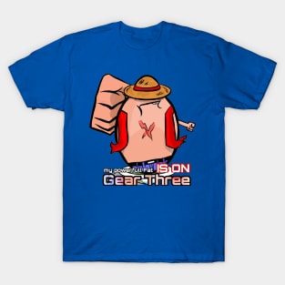 Lucky Egg Wannabe Straw Hat Boy Ver Gear 3 T-Shirt